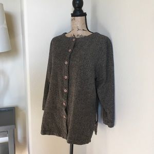 Eileen Fisher button down top size XL